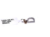 Pendente Stocco Gioielli Donna in Oro bianco Zircone PSG 110 - PSG 110